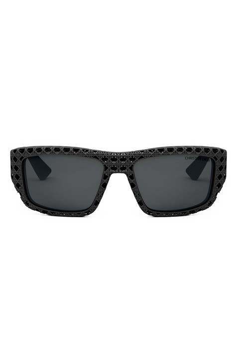 'Dior3D S1I 57mm Square Sunglasses