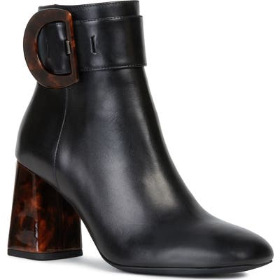 Geox Seyla Block Heel Bootie - Black
