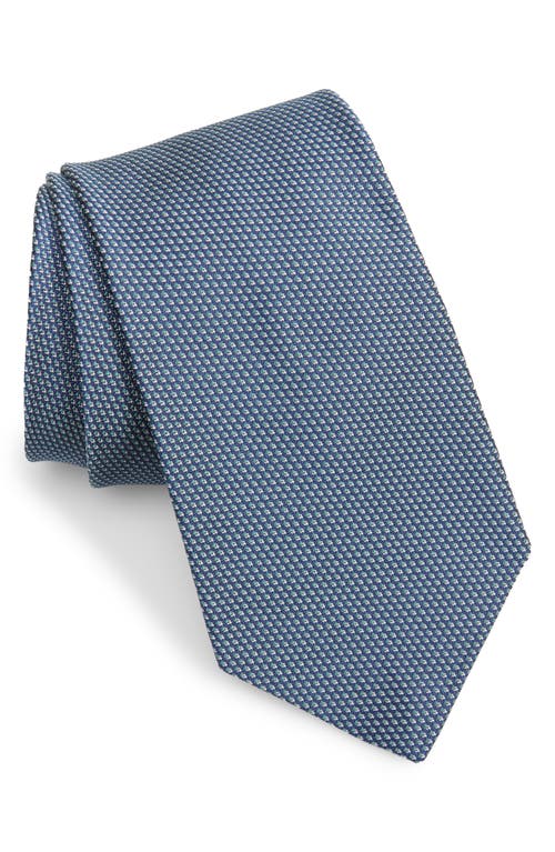 Shop Ralph Lauren Purple Label Bond St. Silk Tie In Navy/green