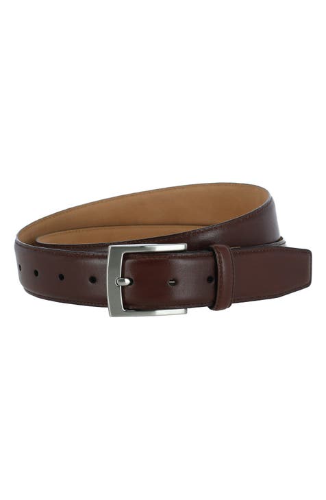 MCM Claus Adjustable Leather Belt In Sea Turtle At Nordstrom Rack in Green  for Men