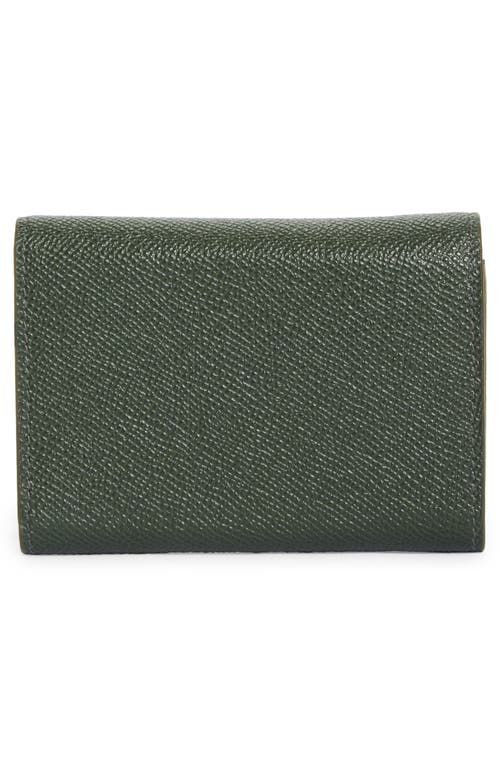 Shop Christian Louboutin Groovy Calfskin Trifold Wallet In Tennessee/tennessee