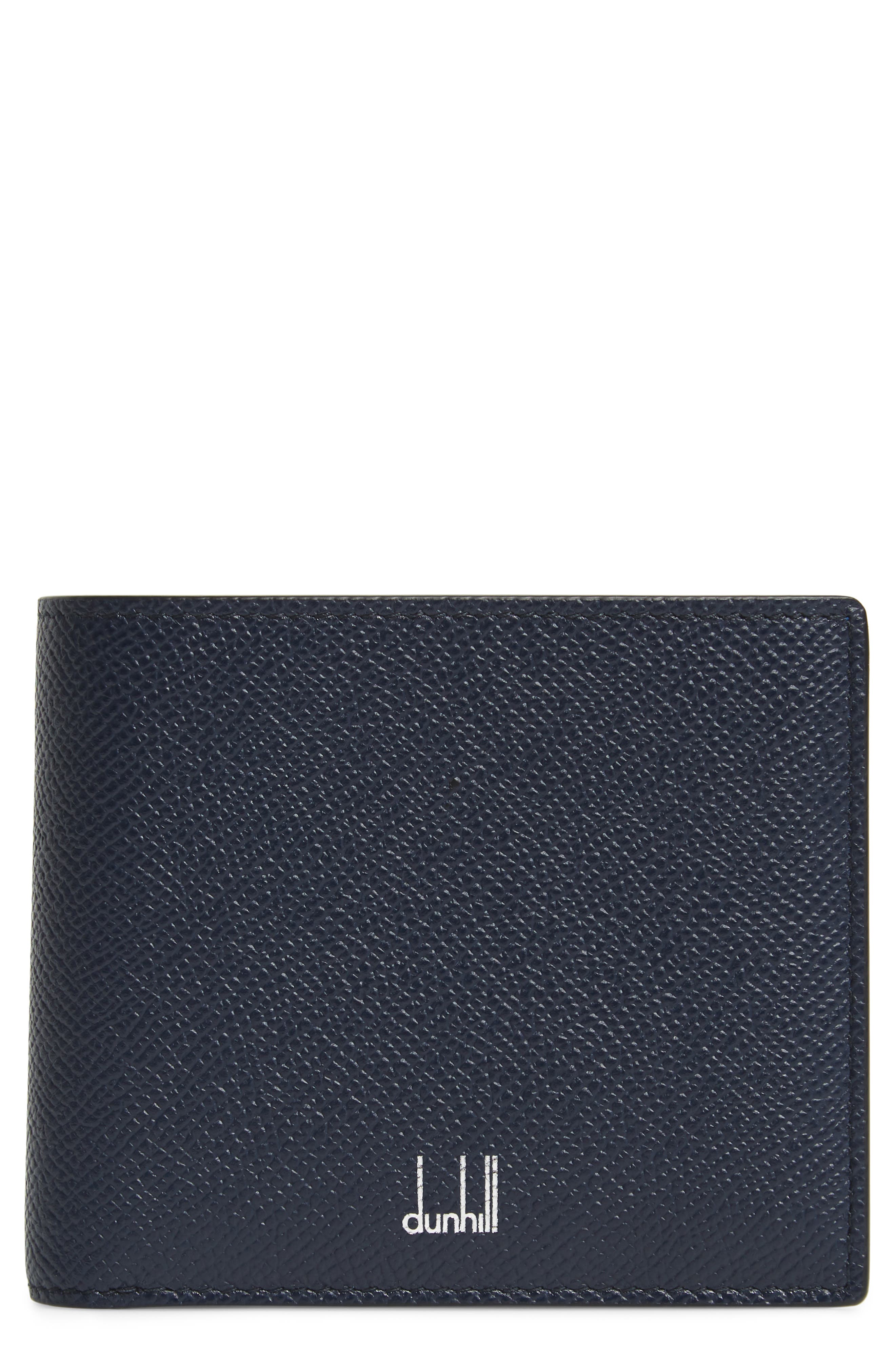 Dunhill Cadogan Leather Wallet - Blue