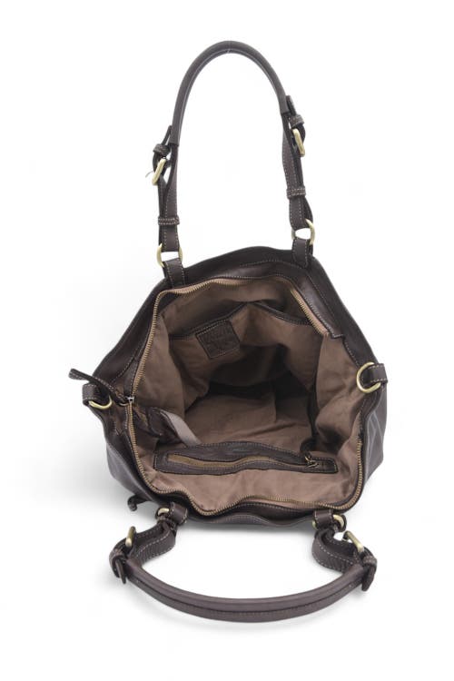 Bolsa Nova Nora Patchwork Tote In Chocolate