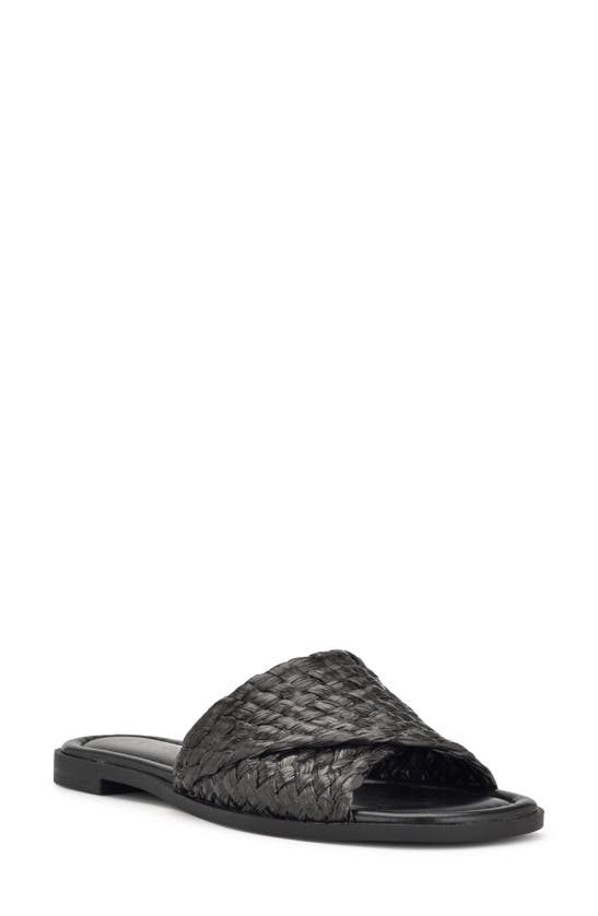 Nine West Havah Slide Sandal In Black