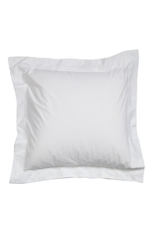 Shop Sferra Grande Hotel Euro Sham In White/white