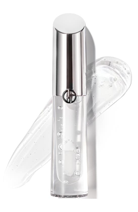 Shop Armani Collezioni Armani Beauty Prisma Glass High Shine Lip Gloss In 01 Clear Shine