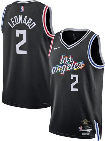 Los Angeles Clippers Kawhi Leonard 2022-23 City Edition Jersey Black