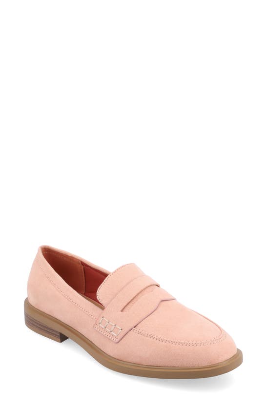 Journee Collection Raichel Penny Loafer In Peach