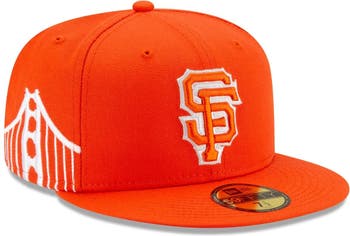 New Era 59FIFTY Taste Buds New York Giants Club Logo Patch Hat - Orange Orange / 7 5/8