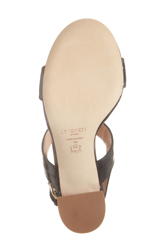 Lk Bennett Raya Slingback Sandal In Navy