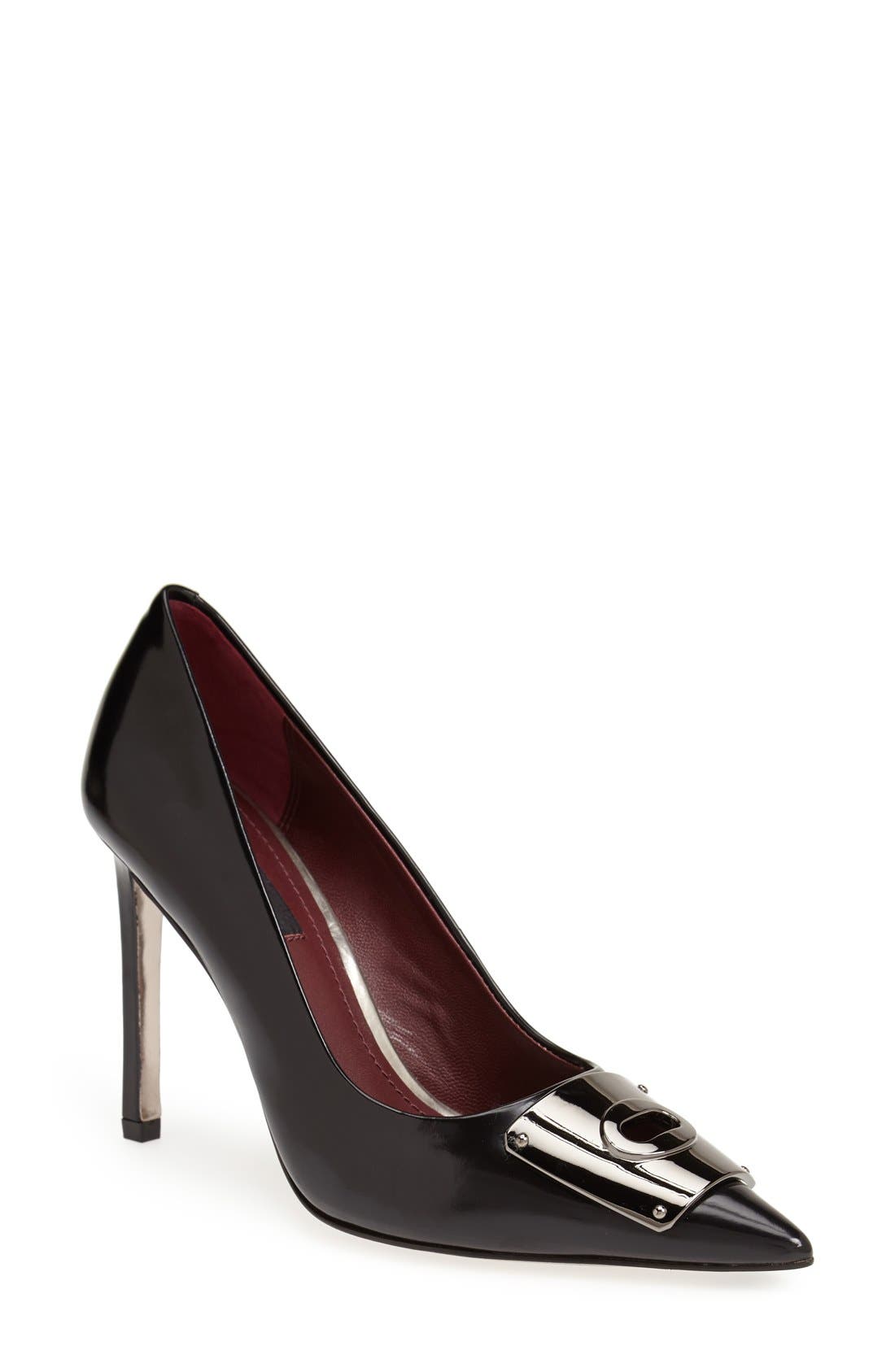 COACH 'Dree' Leather Pointy Toe Pump (Women) Nordstrom