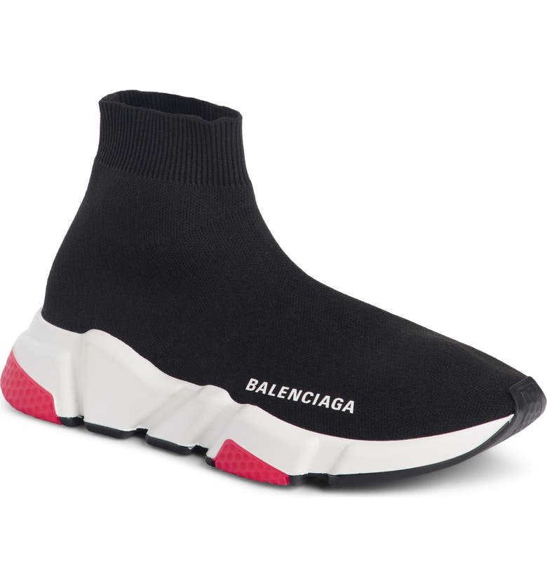 Balenciaga Mid Speed Trainer Sock Sneaker (Women) | Nordstrom