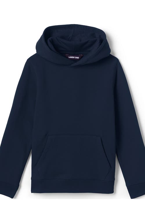 LANDS' END LANDS' END SCHOOL UNIFORM KIDS HOODED PULLOVER SWEATSHIRT 