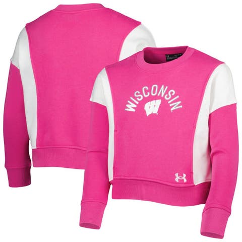 Cleveland Browns Girls Youth Prime Pullover Hoodie - Pink