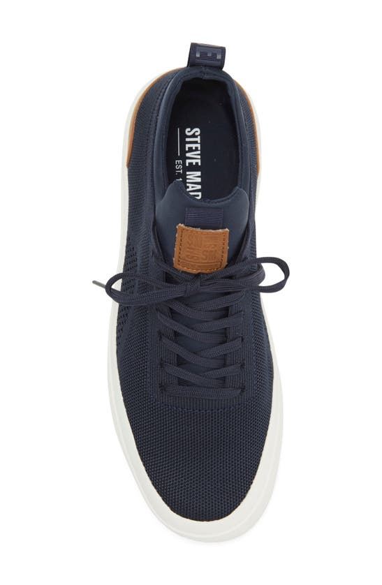 Steve Madden Pisces Sneaker In Navy