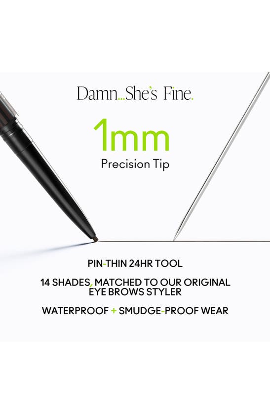 Shop Mac Cosmetics Pro Brow Definer Brow Pencil In Onyx