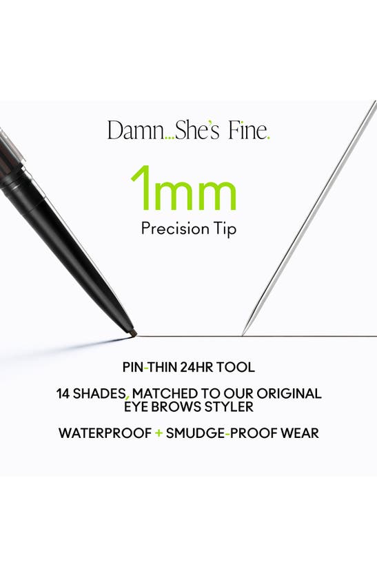 Shop Mac Cosmetics Pro Brow Definer 1mm In Thunder