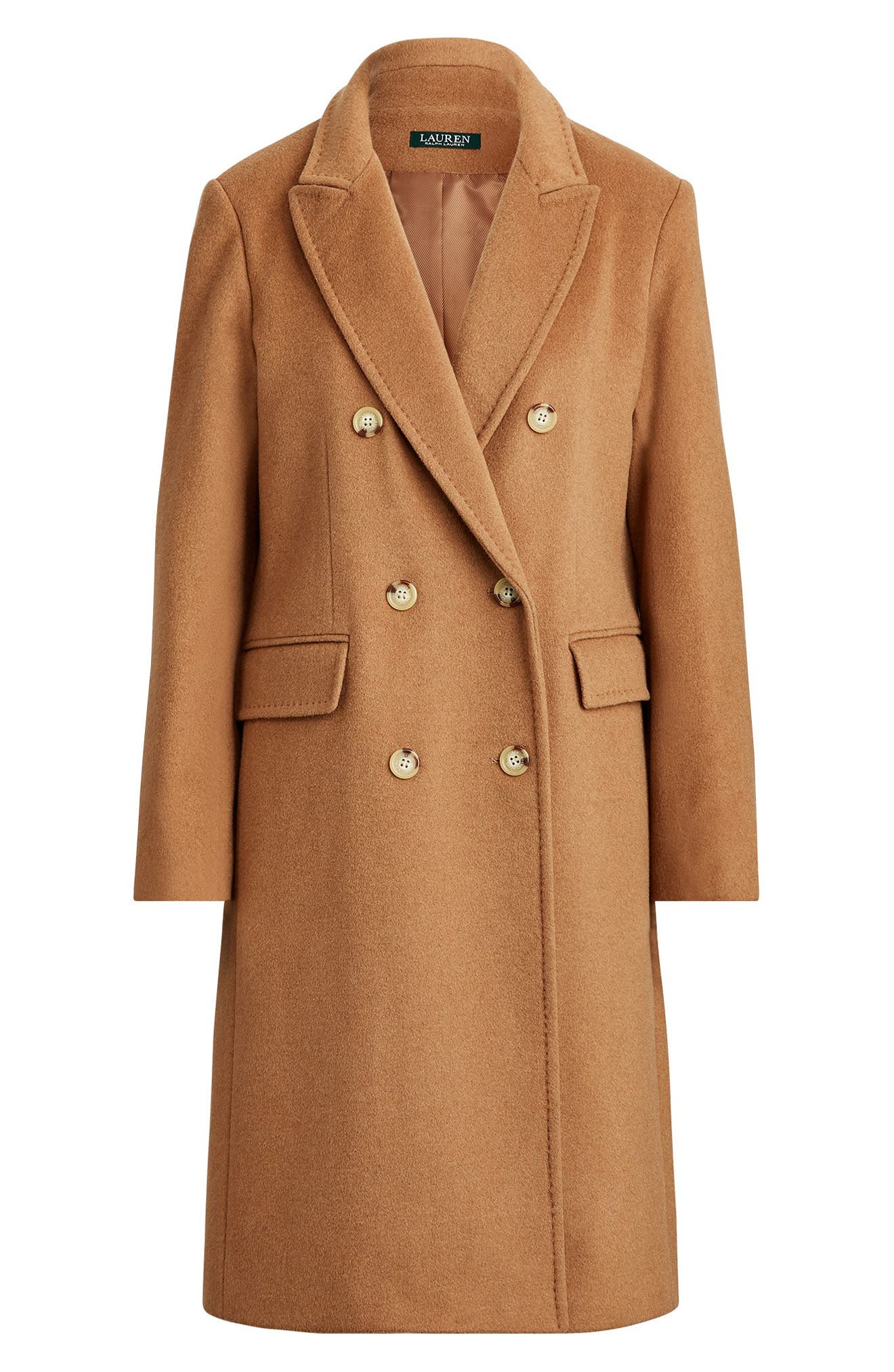 ralph lauren double breasted reefer coat