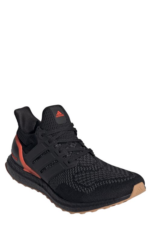 Adidas Originals Adidas Ultraboost 1.0 Running Sneaker In Black/black/solar Red