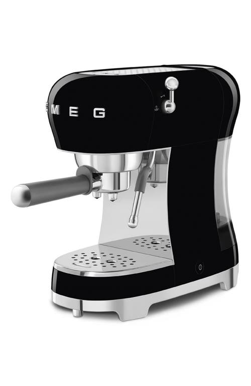 Shop Smeg Manual Espresso Machine In Black