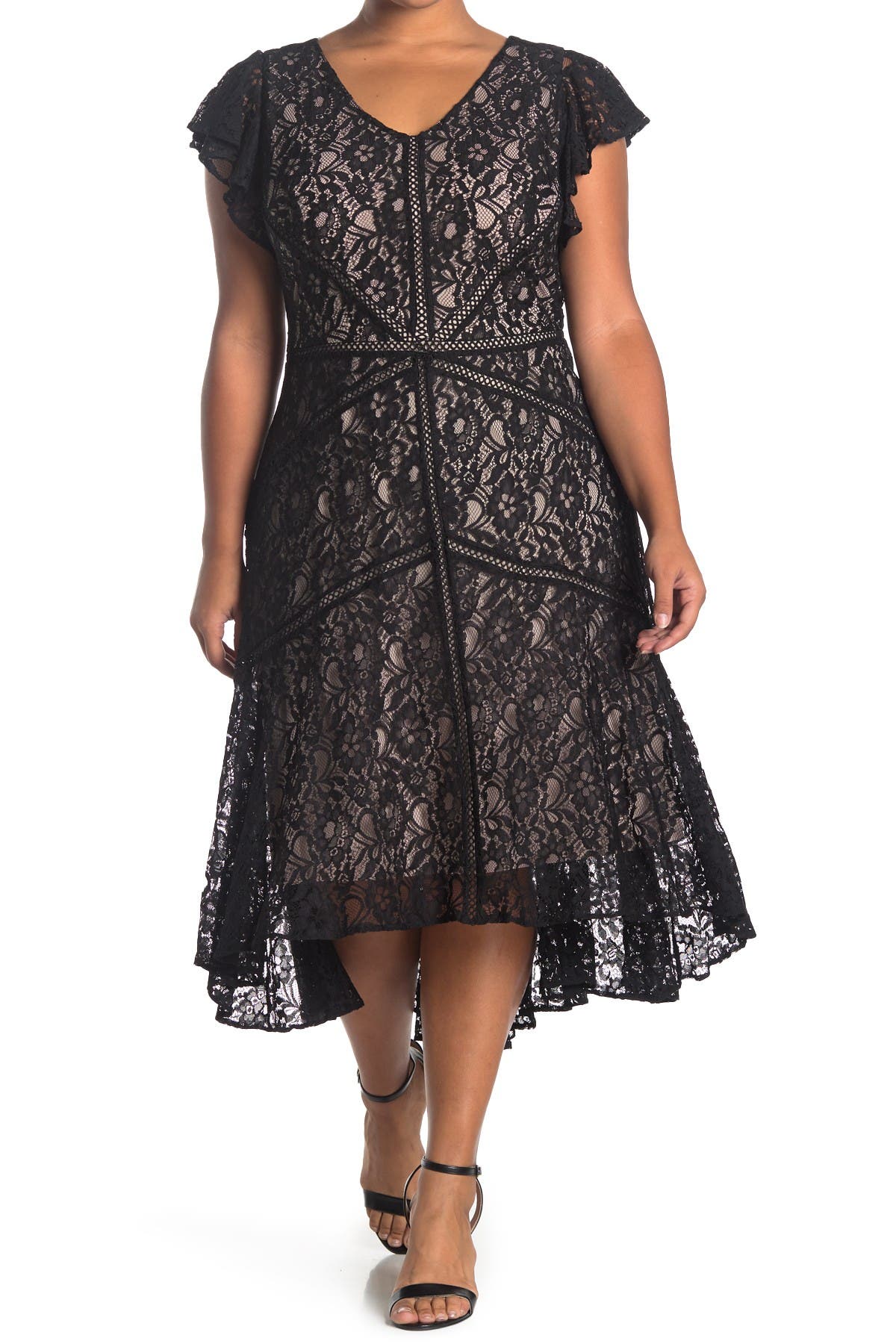 taylor lace a line dress