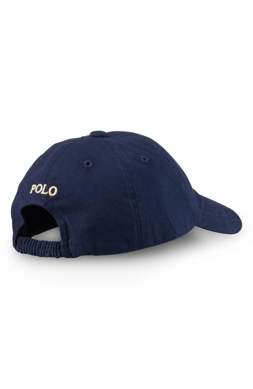 Shop Ralph Lauren Kids' Classic Chino Cap In Newport Navy