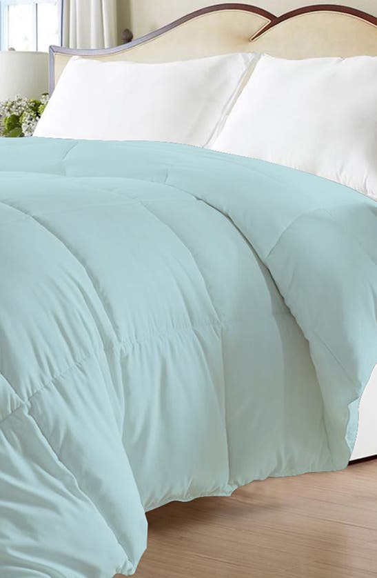 Luxury Home Super Soft Down Alternative Comforter In Sky Blue