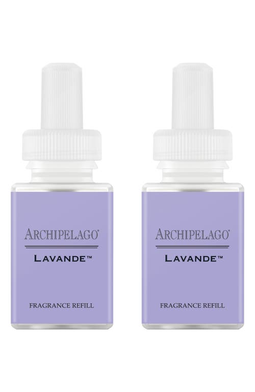 PURA x Archipelago 2-Pack Smart Diffuser Fragrance Refills in Lavender at Nordstrom