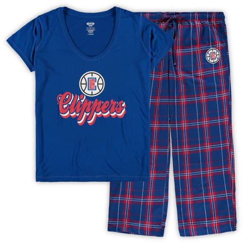 Women's Concepts Sport Gray/Royal Los Angeles Dodgers Wordmark Meter Muscle Tank Top & Pants Sleep Set Size: Small