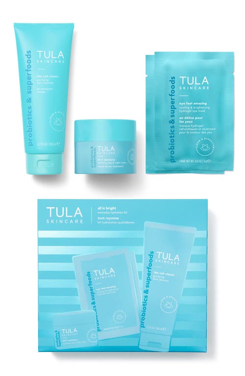 TULA Skincare All Is Bright Everyday Hydration Kit (Limited Edition) $103 Value