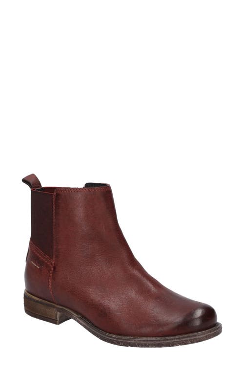 Shop Josef Seibel Sienna 08 Bootie In Bordo