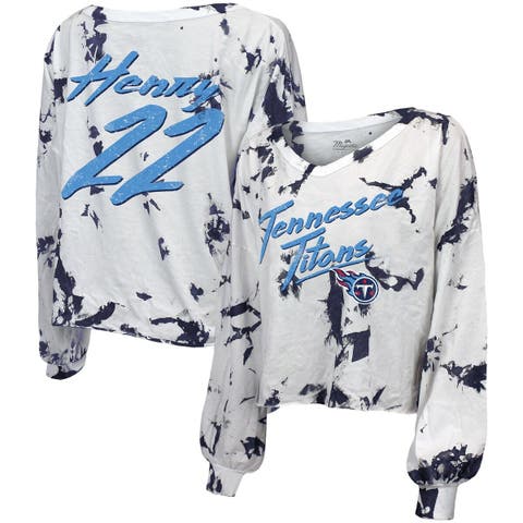 Lids Matthew Stafford Los Angeles Rams Majestic Threads Women's Super Bowl  LVI Champions Off-Shoulder Tie-Dye Name & Number Long Sleeve V-Neck T-Shirt  - Royal/White