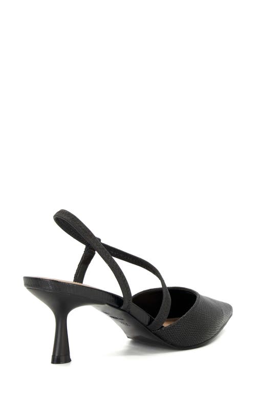 Shop Dune London Citrus Pointed Toe Ankle Strap Pump In Black