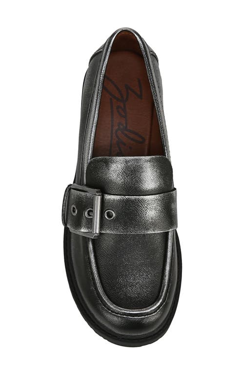 Zodiac Renee Loafer In Black/silver
