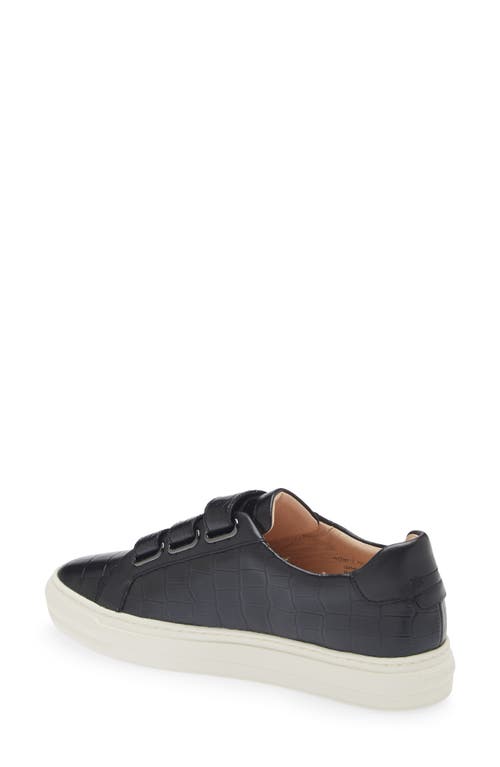 Frankie4 Archer Platform Sneaker In Black Croc
