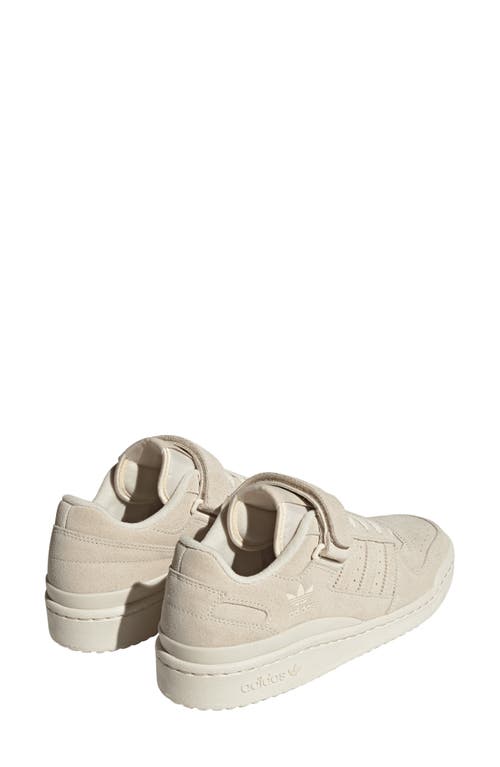 Adidas Originals Adidas Forum Low Basketball Sneaker In Wonder White/wonder White