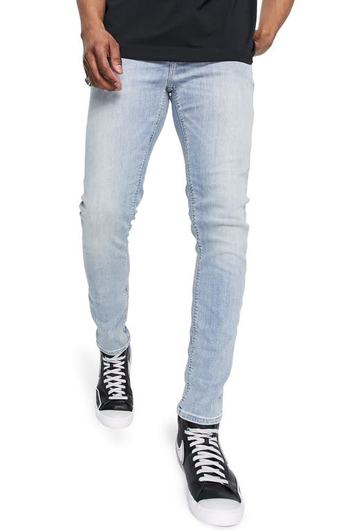 ASOS DESIGN Stretch Skinny Fit Jeans in Medium Blue