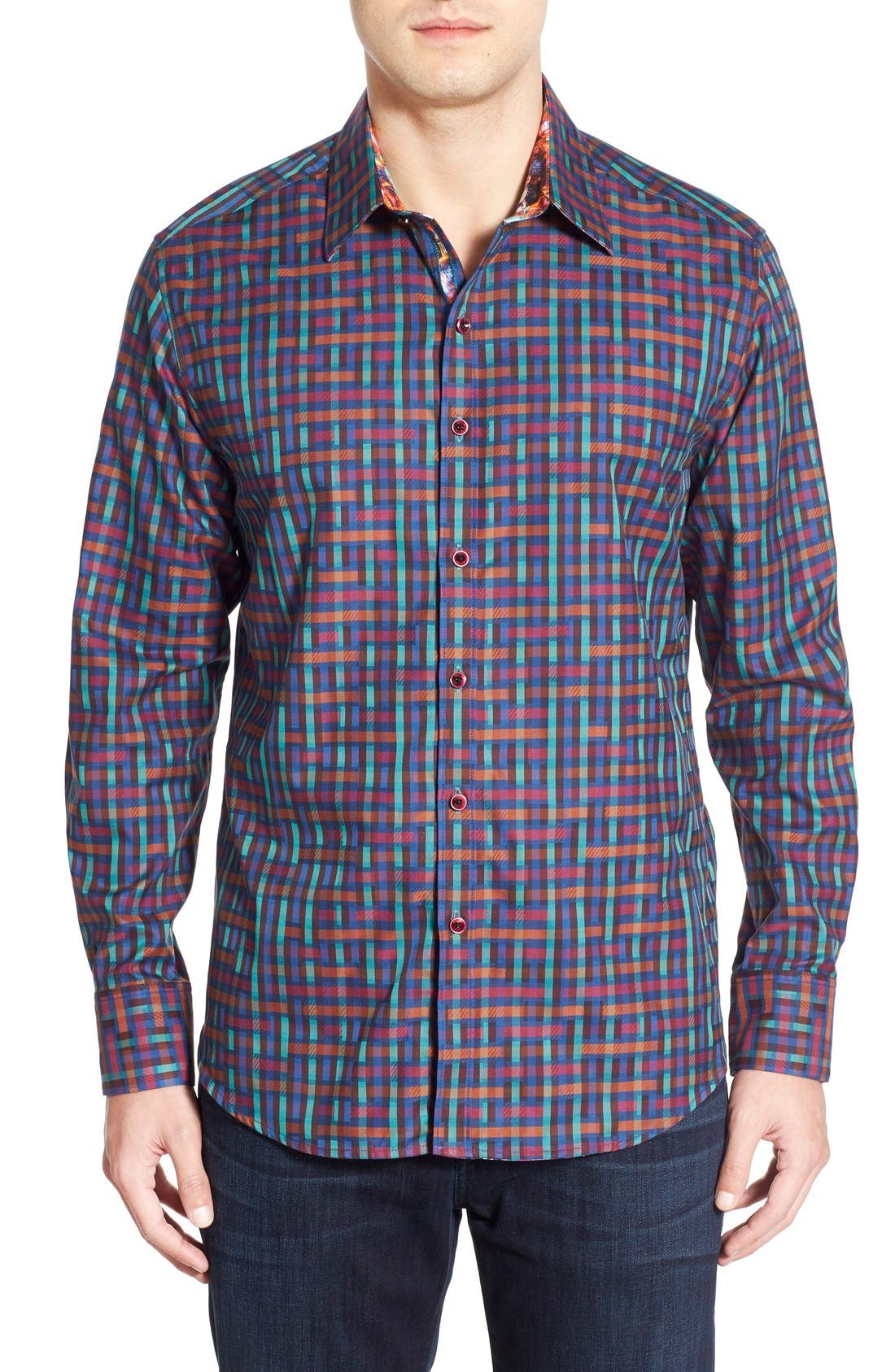 Robert Graham 'Misfits' Classic Fit Plaid Sport Shirt | Nordstrom
