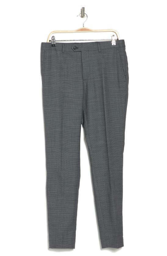 Original Penguin Black Birdseye Wool Blend Pants