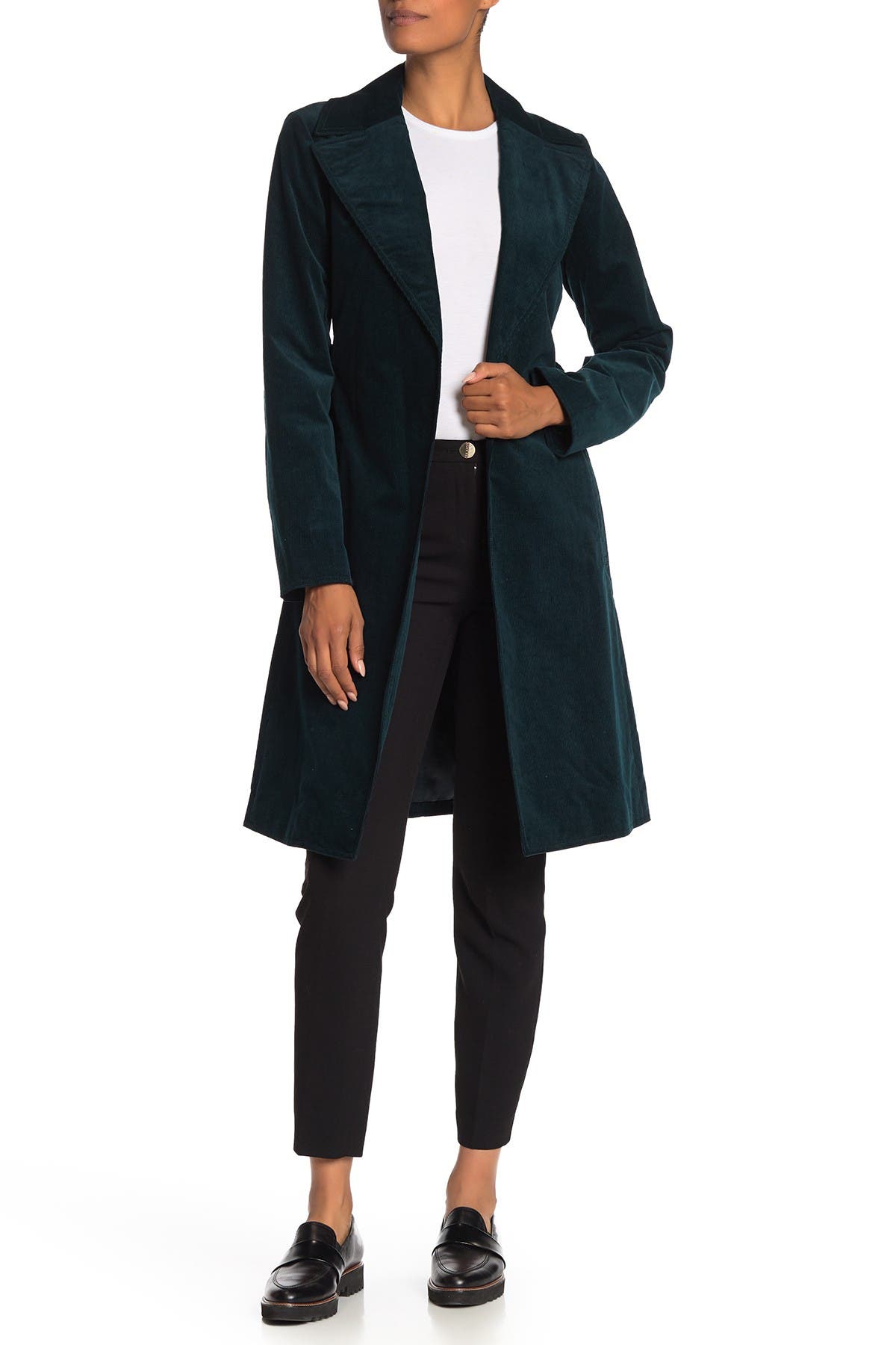 mens corduroy trench coat