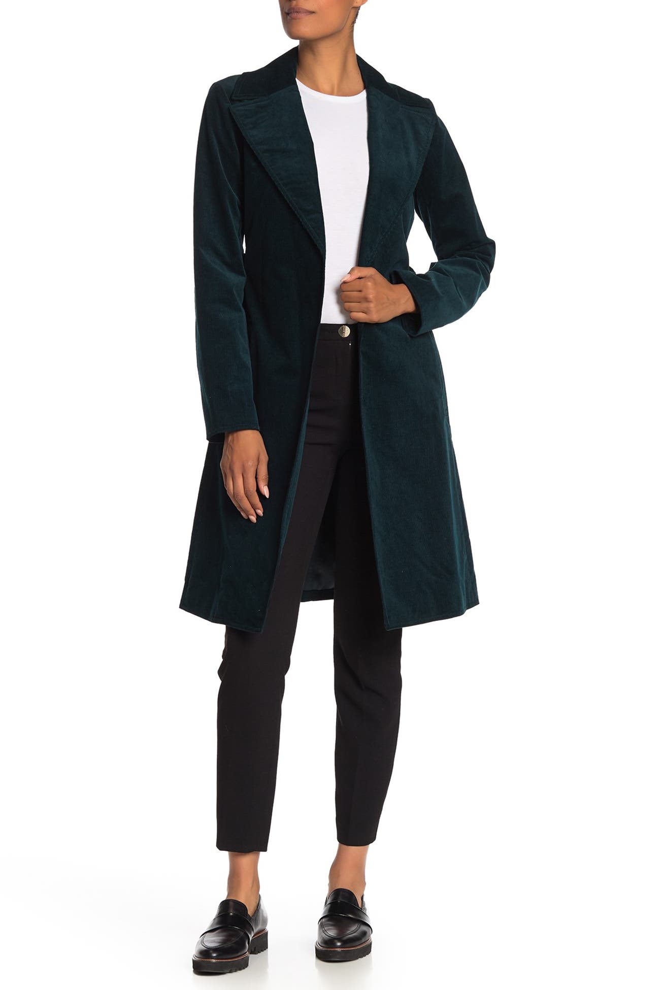 Theory Oslo Corduroy Trench Coat Nordstrom Rack