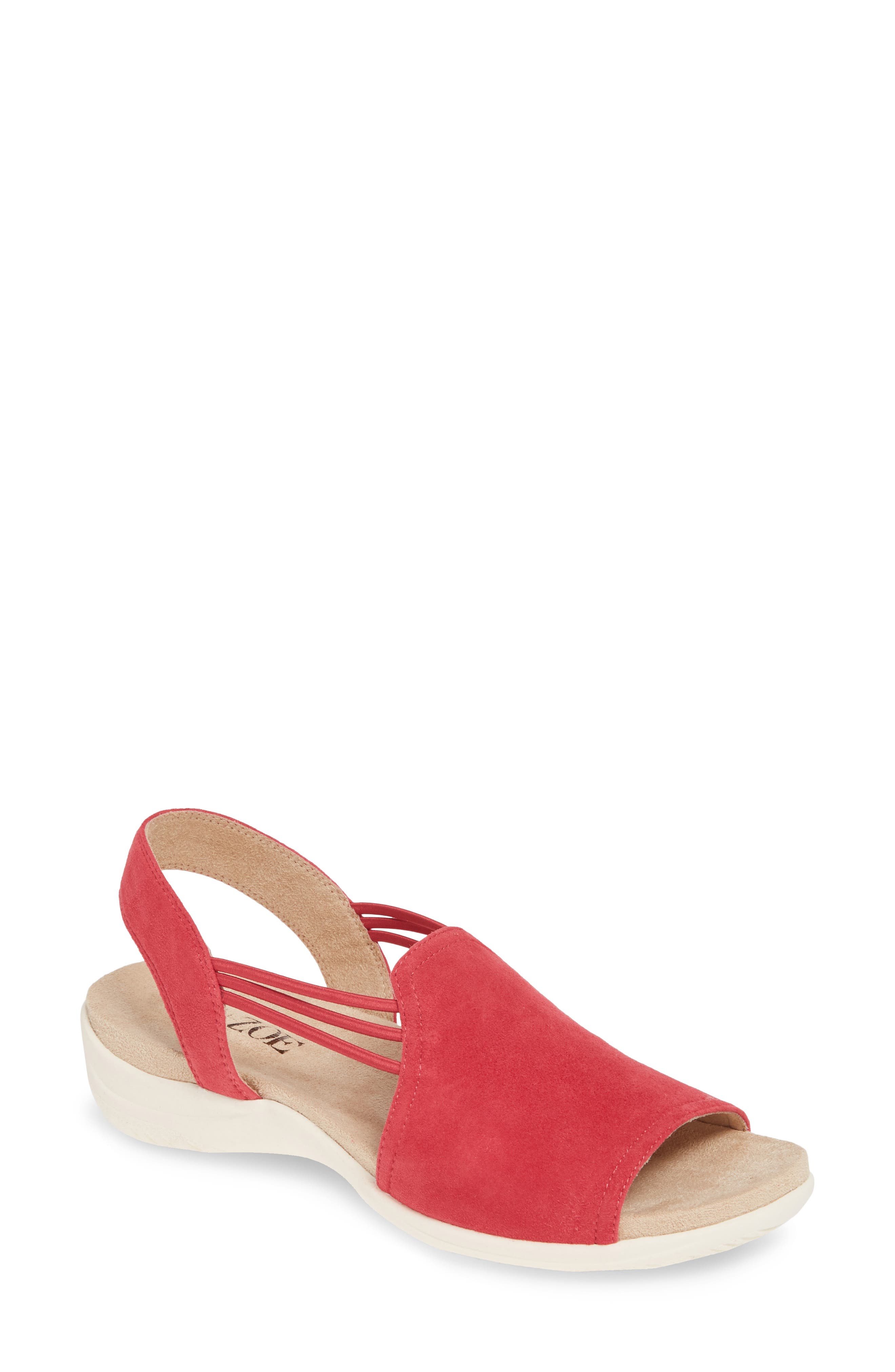 Nic+Zoe Dory Slingback Sandal, Red