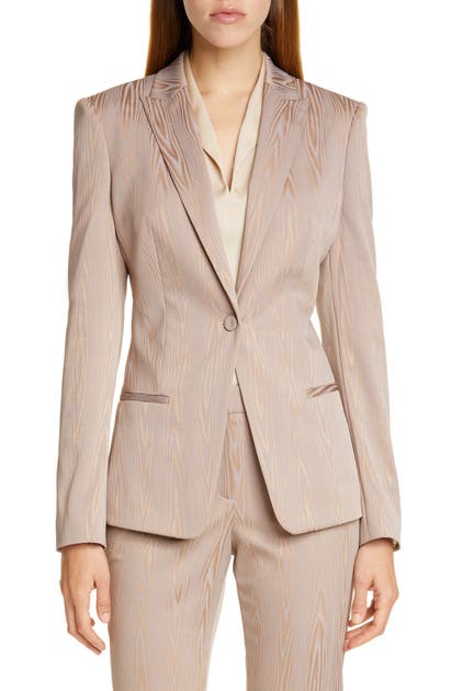 Hugo Boss Jaxtiny Woodgrain Suit Jacket In Desert Fantasy | ModeSens