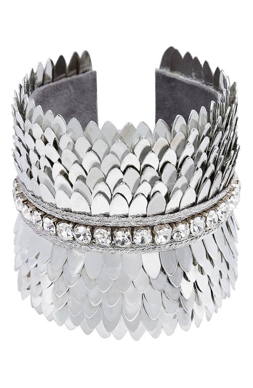 Gigi Cuff Bracelet in Silver