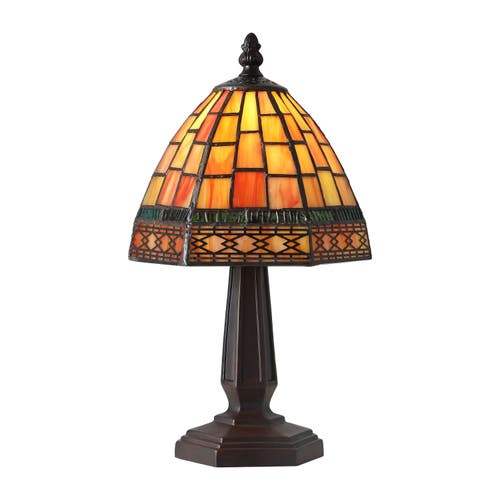 Jonathan Y Carter Led Table Lamp In Brown