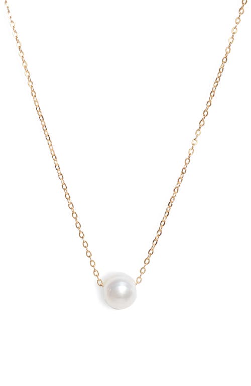 Set & Stones Charlize Freshwater Pearl Necklace in Gold at Nordstrom