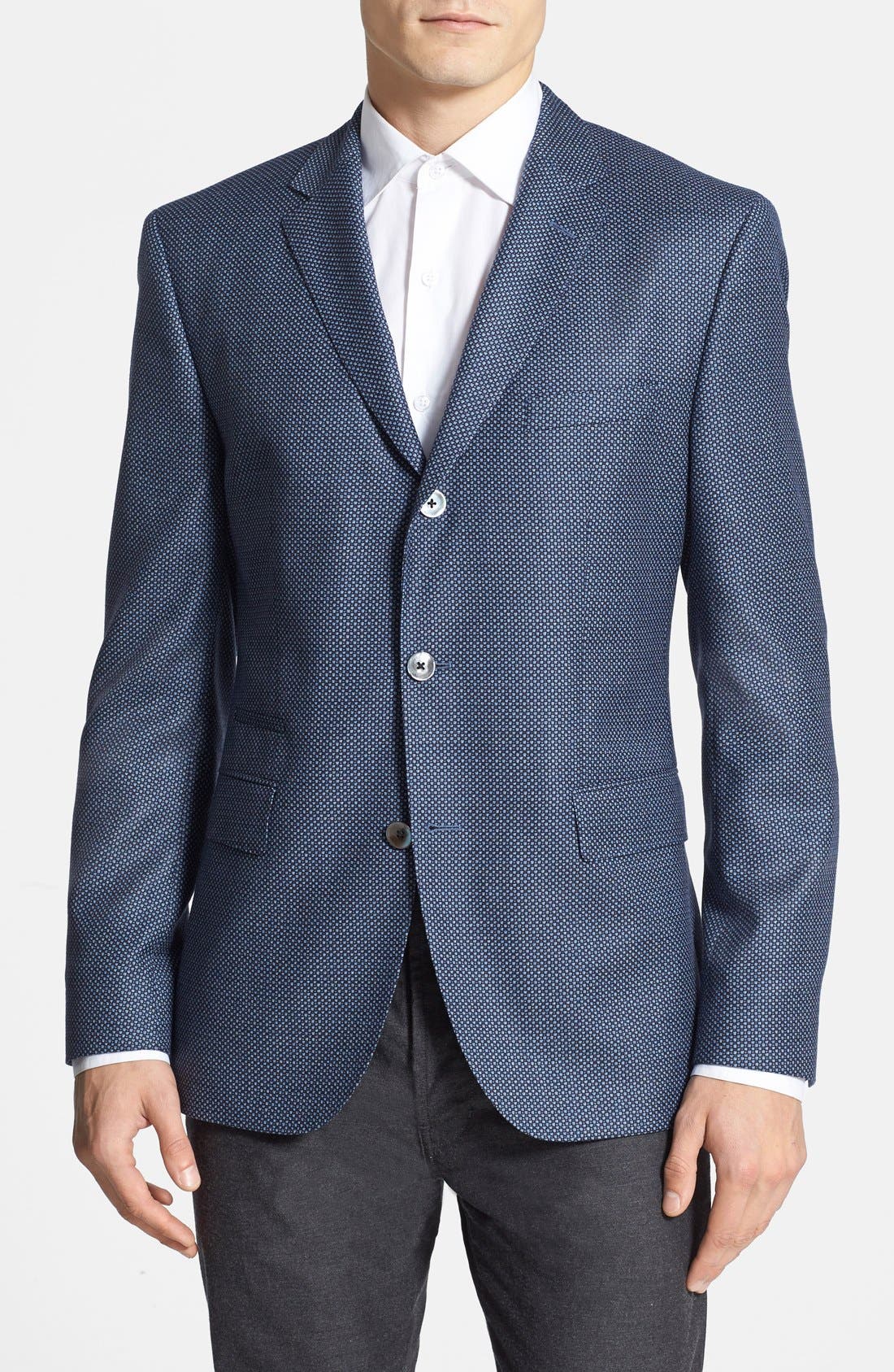BOSS 'Johnston' Trim Fit Three Button Sport Coat Nordstrom