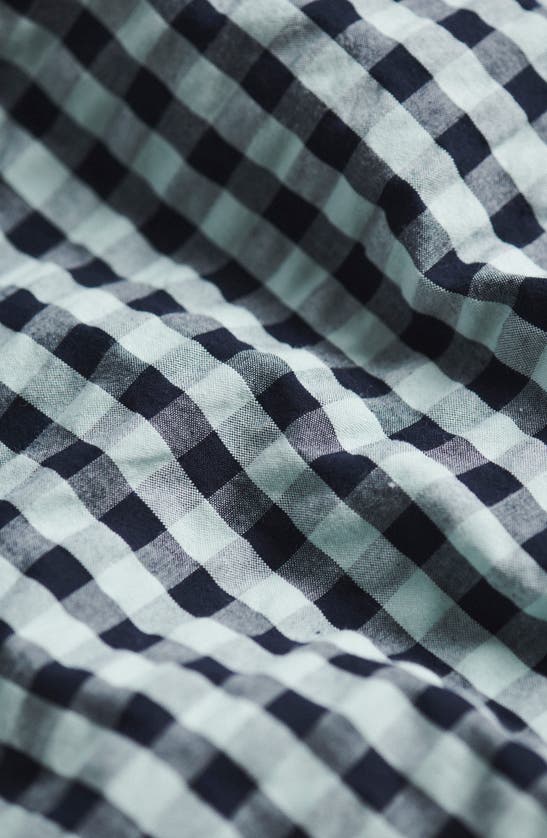 Barbour Abigail Gingham Cotton Midi Sundress In Blue Haze Gingham
