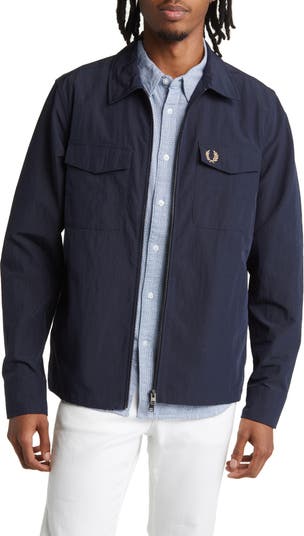Fred Perry Zip Overshirt | Nordstrom