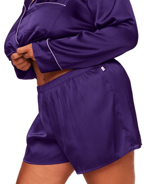 Shop Adore Me Sammi Pajama Set In Dark Purple